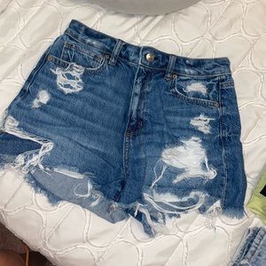 American eagle jean shorts